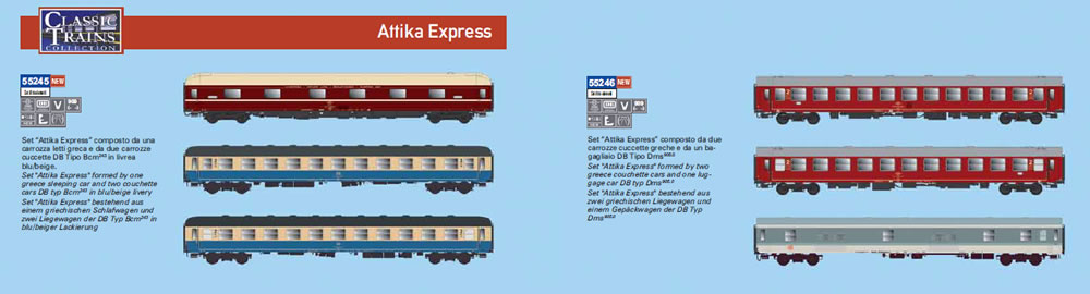 ACME 55245 Attika Express Set I 3-teilig Ep V NH