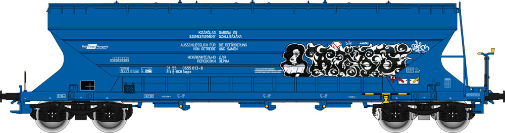 Albert Modell 065013 H-RCH Tagps blau Graffiti Ep VI NH