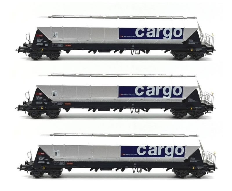 B-Models 92108 SBB cargo Tagnpps Cacao 3er Set