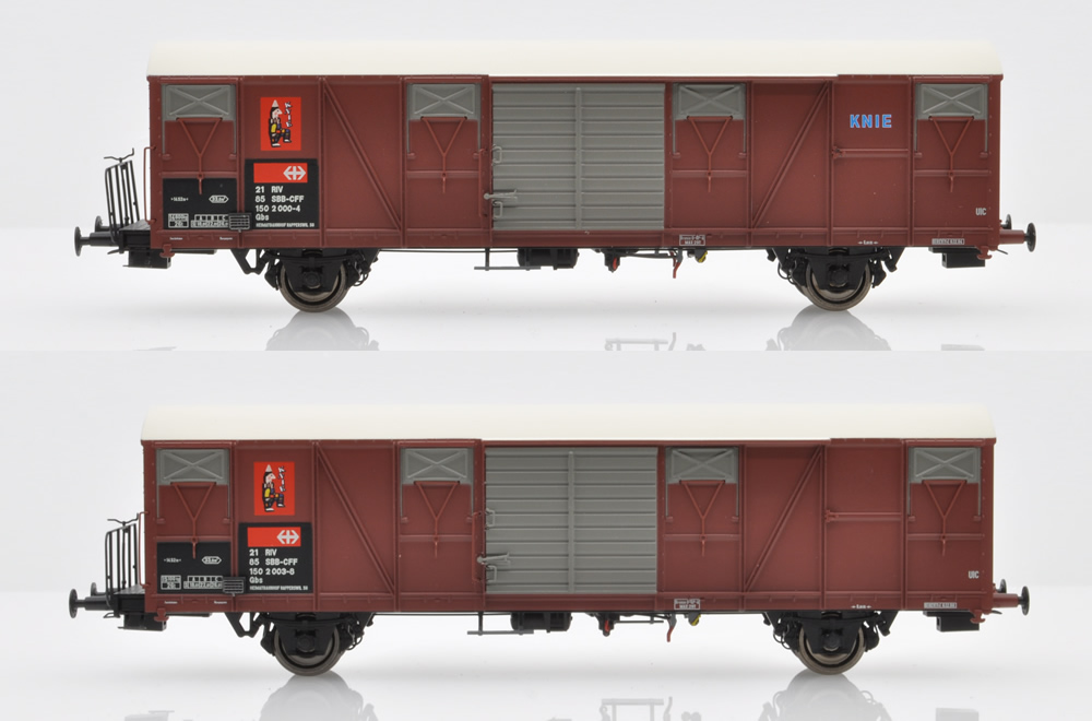 Exact-Train 20452 SBB Gbs Zirkus Knie 000-4/003-8 Ep V