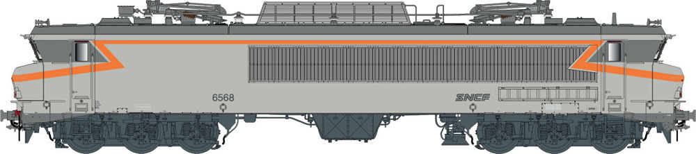 LS Models 10833 SNCF CC 6568 gris bton Ep IV-V AC NH