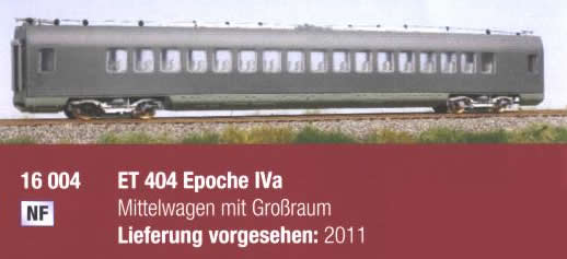 LS Models 16004 DB ET 403 Mittelwagen Grossraum Ep IVa NH