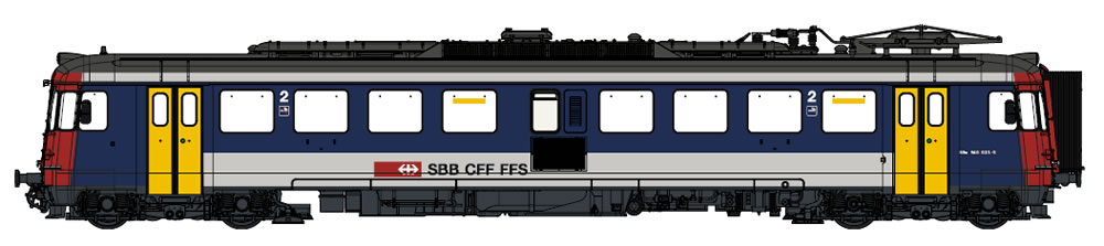 LS Models 17557 SBB RBe 540 021-3 NPZ Design Ep V AC NH