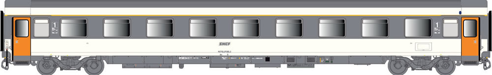 LS Models 40380 SNCF VSE A9u corail Ep IV NH