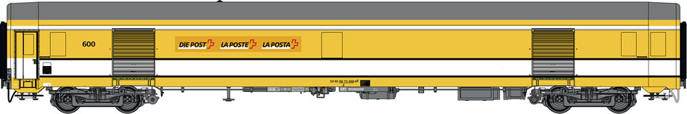 LS Models 47286 Postwagen 26.4m Nr. 600 Ep VI