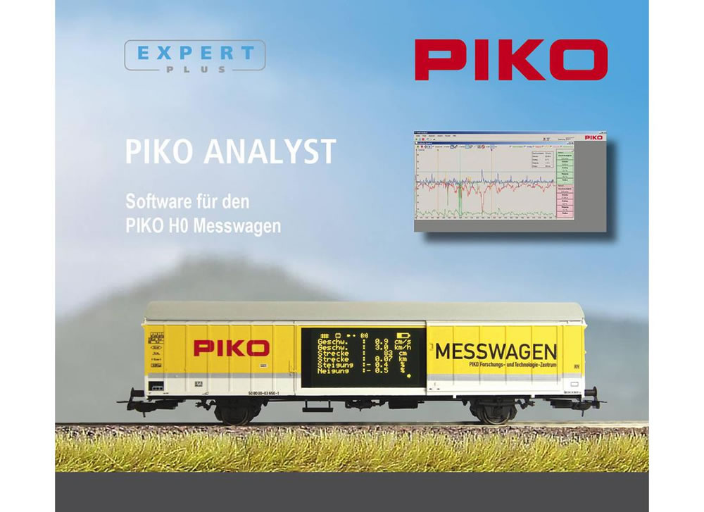 Piko 55051 PC-Software zu Messwagen