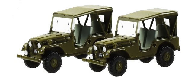 ACE 5105 Willys Overland Jeep M38A1 2er Set
