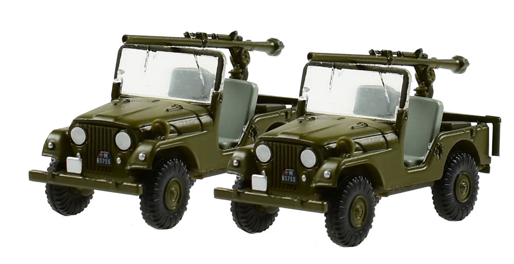 ACE 5106 Willys Overland Jeep M38A1 Abwehr-Kompanie 2er Set