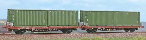 ACME 45108 FS Kgps mit Militär Containern Ep IV/V 2er Set NH