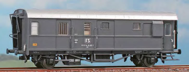 ACME 51182 FS Tipo 1952R Postwagen grau Ep IV/V NH