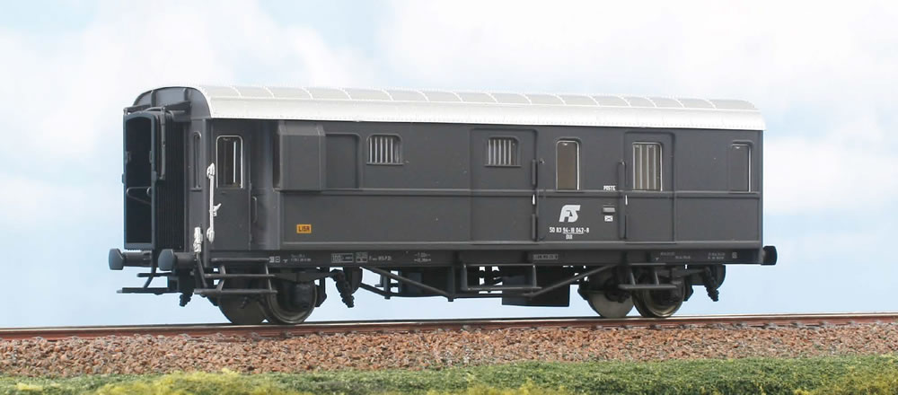 ACME 51186 FS Tipo 1952R Postwagen grau Ep V