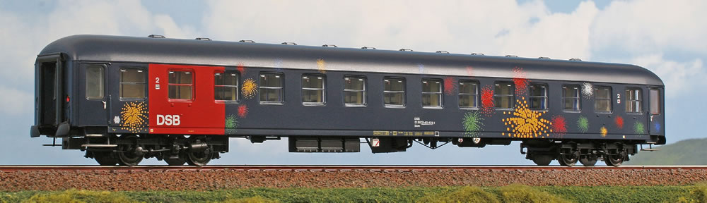 ACME 52299 DSB Liegewagen blau/rot Ep V