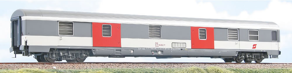 ACME 52504 BB Gepckwagen Dmsz grau/rot Ep V