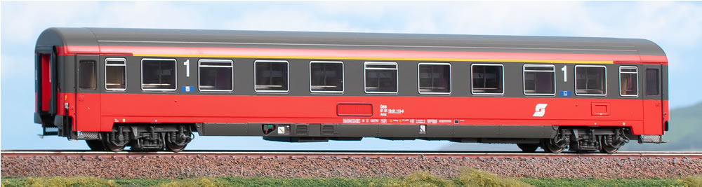 ACME 52581 BB Personenwagen Typ Z 1.Kl. rot/schwarz Ep V