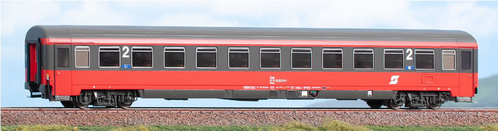 ACME 52592 ÖBB Personenwagen Typ Z 2.Kl. rot/schwarz Ep V