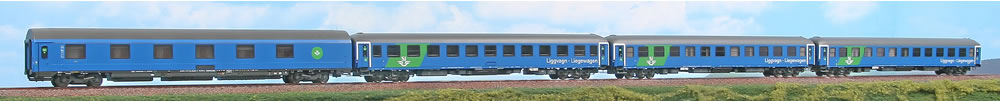 ACME 55311 Euronight SJ 345/346 Set I 4-teilig Ep VI