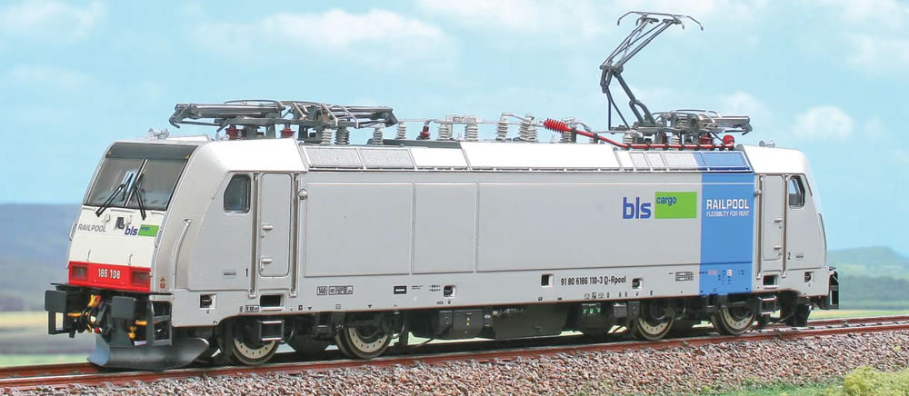 ACME 60525S BLS/Railpool 186 107 silber DC Sound