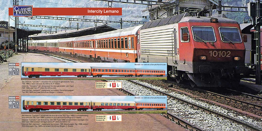 ACME 90239 FS Intercity Lemano Set I 3-teilig Ep V NH