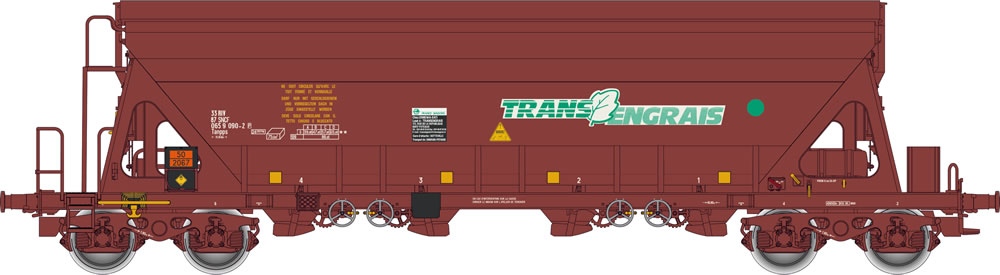 Albert Modell 065319 SNCF Tanpps braun Trans Engrais Ep V NH