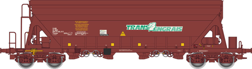 Albert Modell 065320 SNCF Tanpps braun Trans Engrais Ep V NH