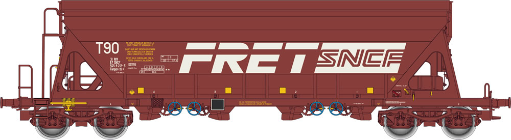 Albert Modell 565004 SNCF Tanpps braun FRET Ep V NH