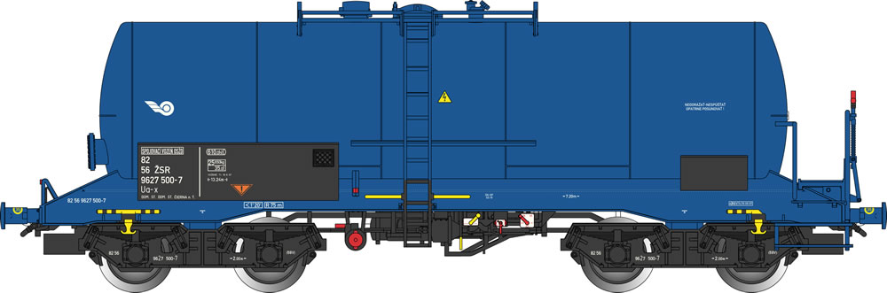 Albert Modell 962001 ZSR Kesselwagen blau Ep V