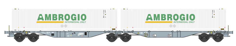 B-Models 59302 Ambrogio Sggmrss 90 mit Container
