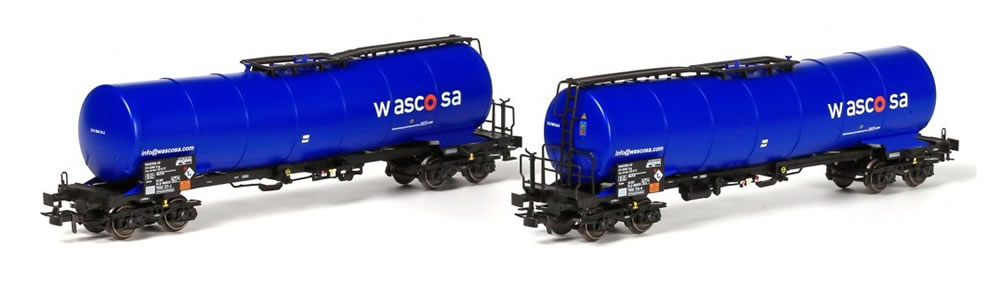 B-Models 81063 Wascosa Knickkesselwagen 2er Set