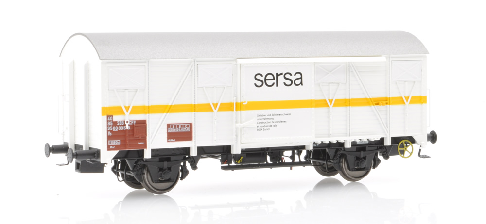 Exact-Train 20942 Sersa Gs weiss 335-8 Ep V (CH-SoSe)