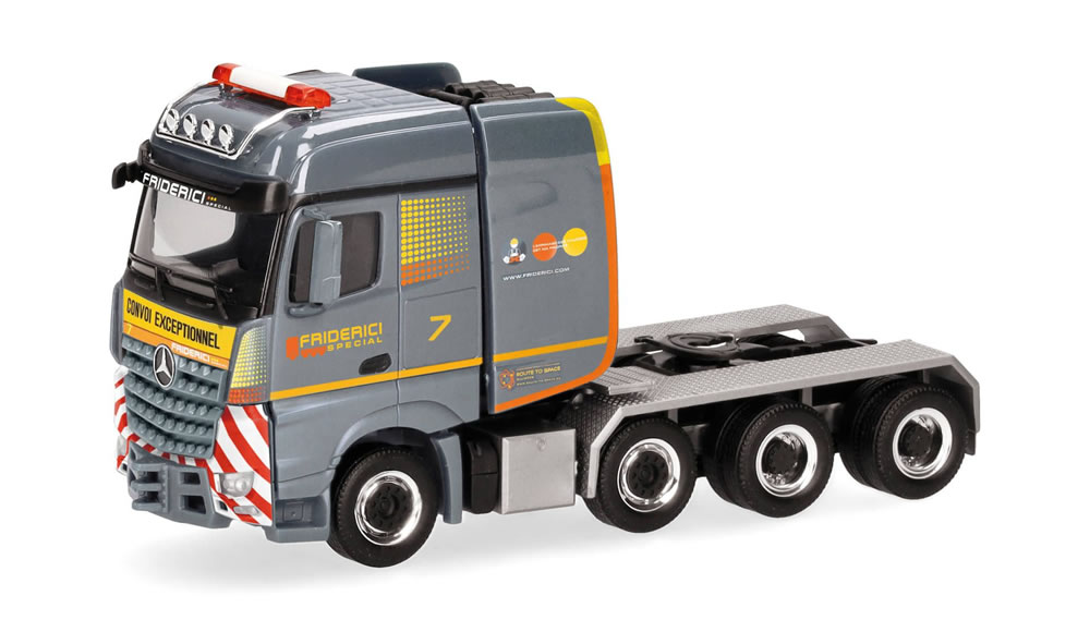 herpa 317047 Friderici MB Arocs BigSpace Zugmaschine NH