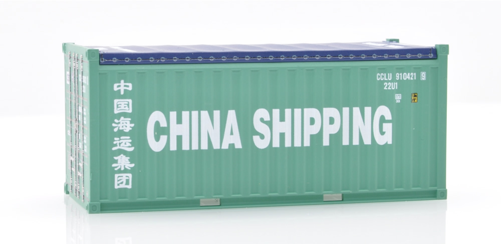 Kombimodell 88195.01 China Shipping 20ft Open Top Ct CCLU 910421