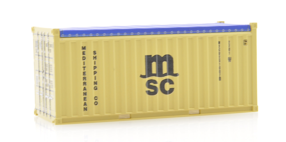 Kombimodell 88568.01 MSC 20ft Open Top Container MSCU 251007