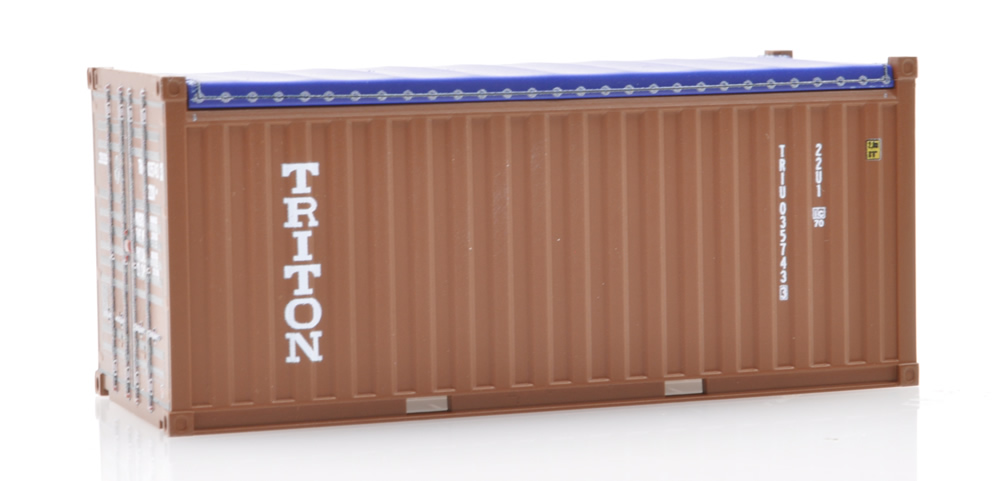Kombimodell 88835.02 Triton 20ft Open Top Container TRIU 027095