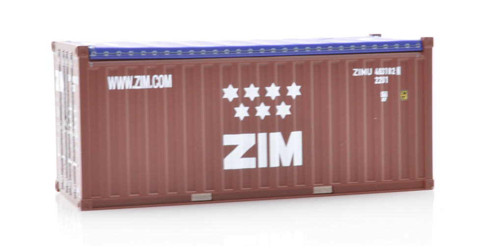 Kombimodell 88902.11 ZIM 20ft Open Top Container ZIMU 463182