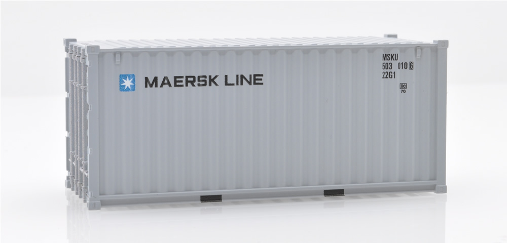 Kombimodell 89615.02 Maersk 20ft Container MSKU 756064