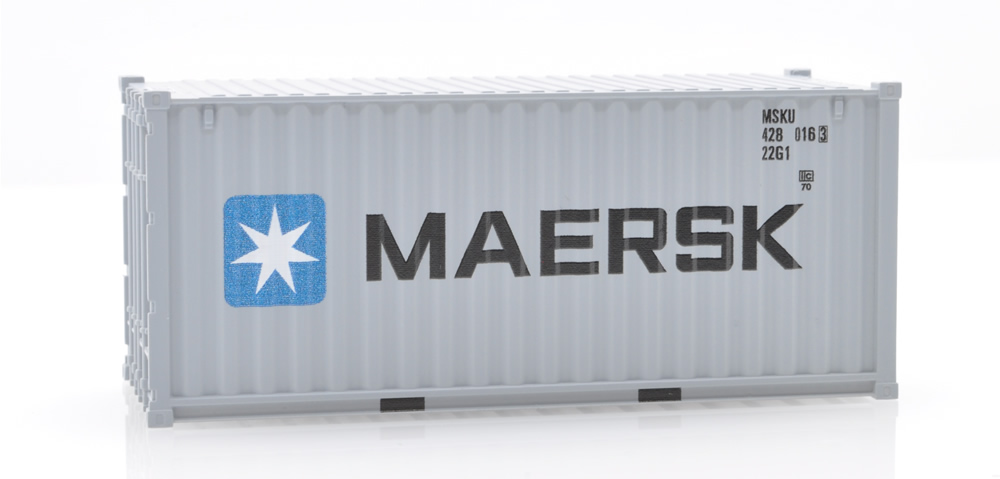 Kombimodell 89617.02 Maersk 20ft Container MRKU 742951