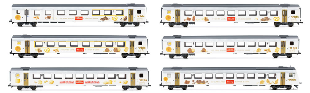 Liliput 330534/35 BLS EW III Kambly Zug 6-teilig Ep VI AC