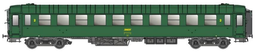 LS Models MW40939 SNCF B10 grün Ep IVa NH