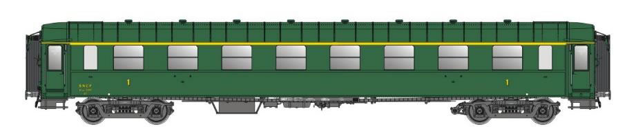 LS Models MW40940 SNCF A8 grün Ep IIIcd NH