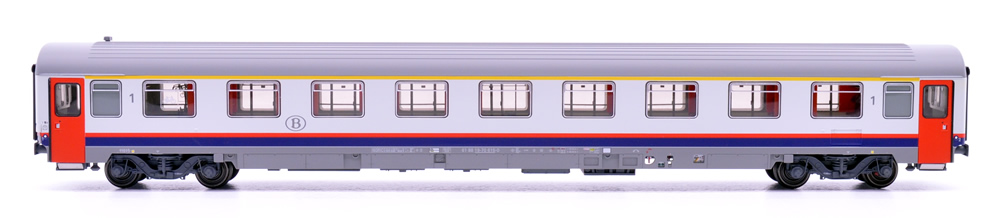 LS Models 42312 SNCB Eurofima A9 grau/rot/blau Ep V