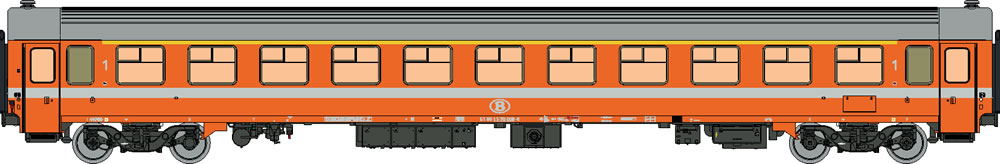 LS Models 42375 SNCB I11 A11 orange Ep IVb NH