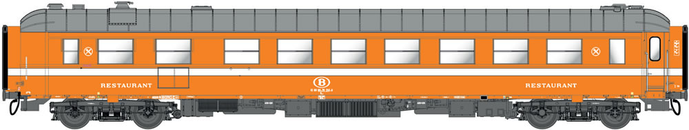 LS Models 42995 SNCB WR Breda orange Ep V NH