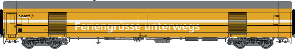 LS Models 47287 Postwagen 26.4m Nr. 598 Ep VI