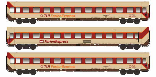 LS Models 96031AC TUI FerienExpress Set I 3-teilig Ep IV AC NH