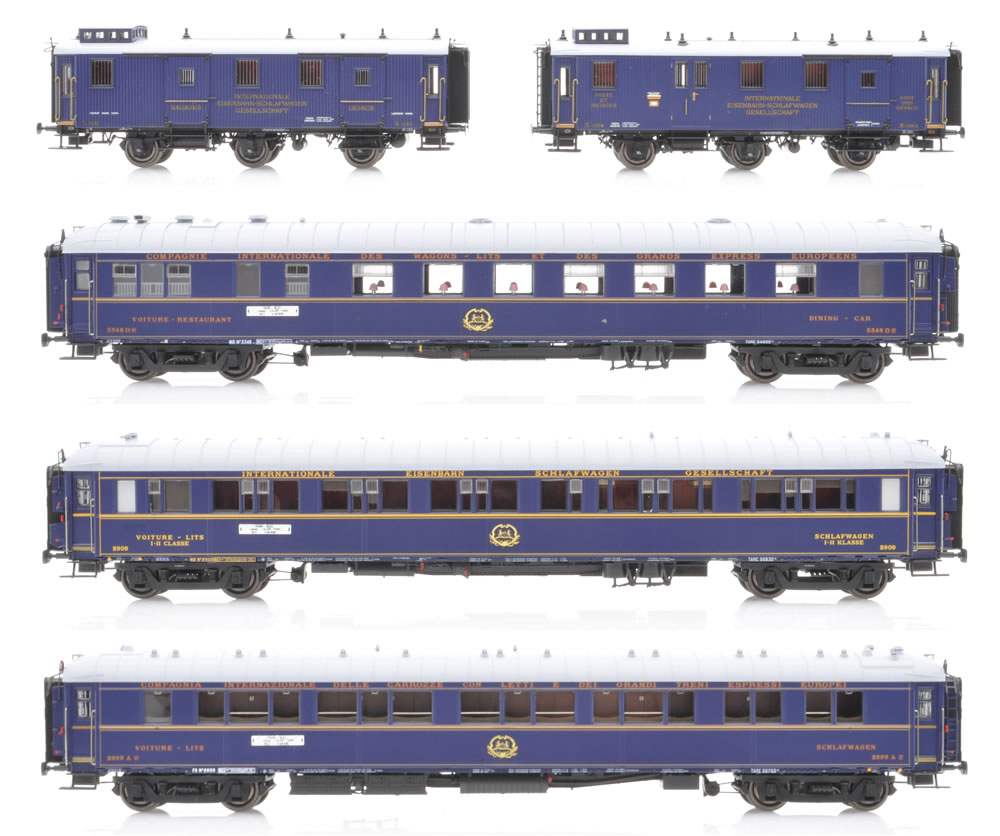 LS Models MW1004 Train Bleu Wagenset 5-teilig Ep II