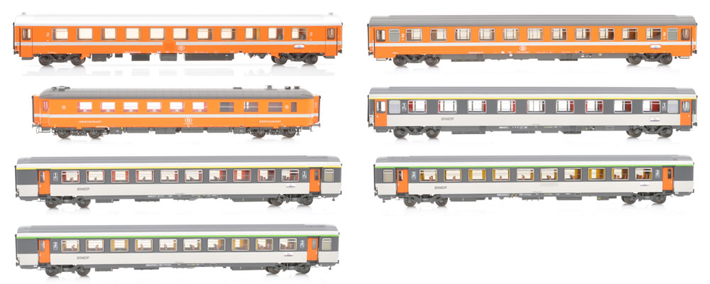 LS Models MW2007 SNCB EC Vauban Milano - Brssel Ep IV