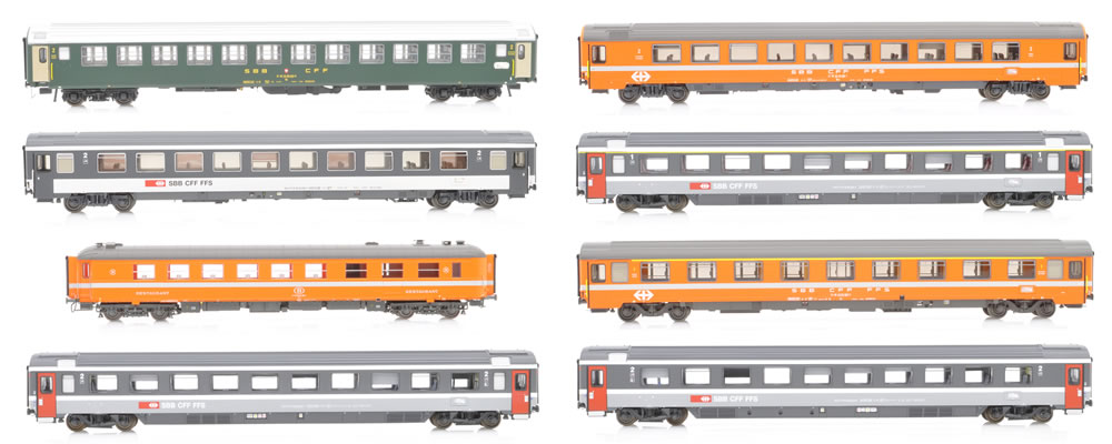 LS Models MW2103 SBB EuroCity 96 Iris 8-teilig Ep IV
