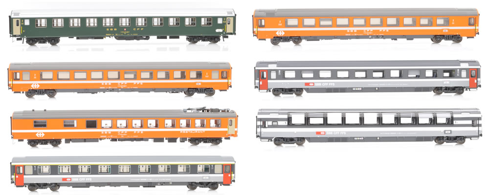 LS Models MW2105 SBB EC 96 Gottfried Keller 7-teilig Ep V