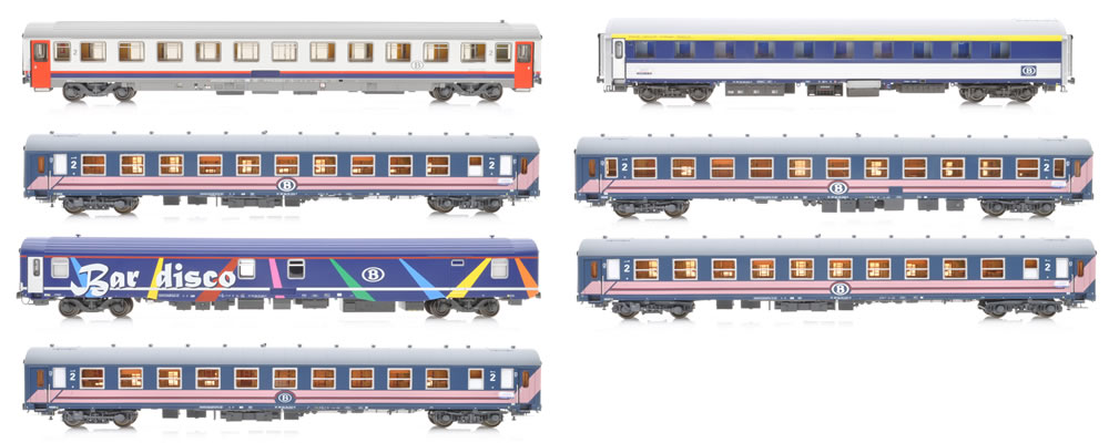 LS Models MW2115 SNCB Ski-Express 7-teilig Ep V