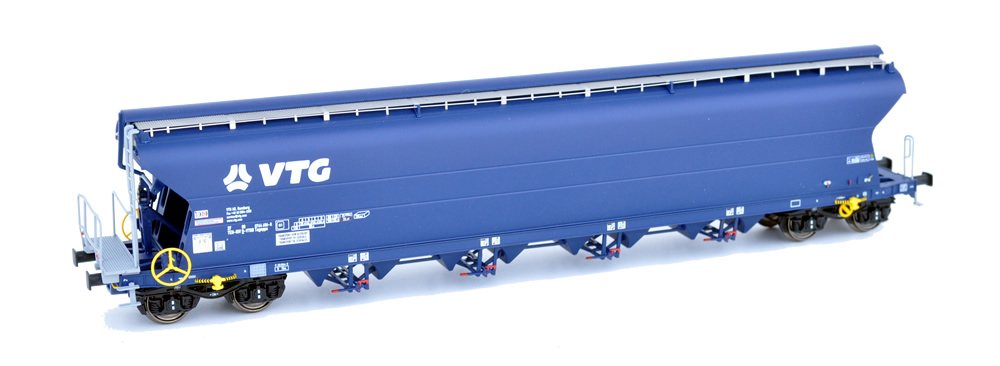 NME 505690 VTG Tagnpps 130m3 Getreidewagen blau mit SL DE